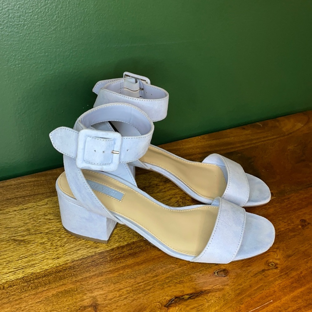 forever 21 block heels